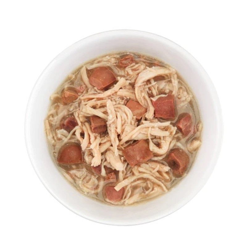 SCHESIR After dark Chicken in broth - wet cat food - 80g SCHESIR After dark Chicken in broth - wet cat food - 80g
