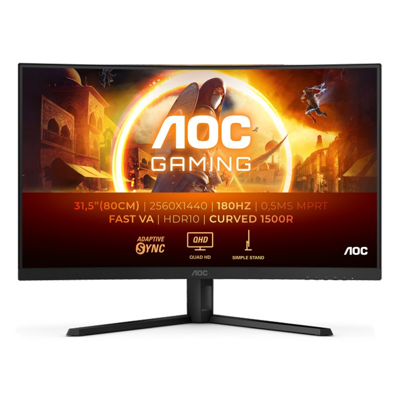 AOC G4 CQ32G4VE computer monitor 81.3 cm (32 AOC G4 CQ32G4VE computer monitor 81.3 cm (32