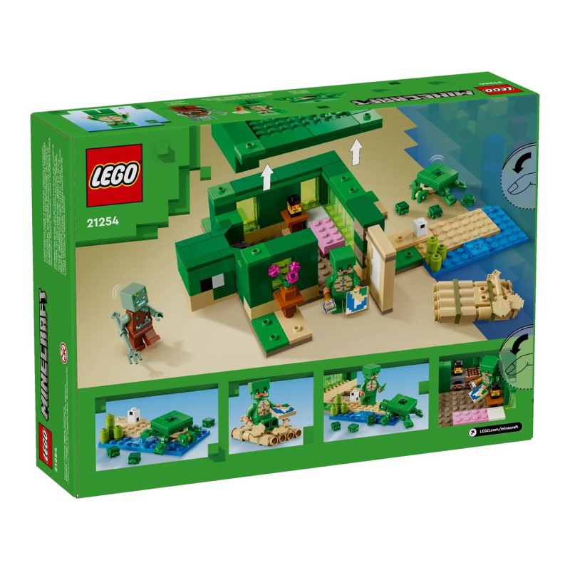 LEGO MINECRAFT 21254 THE TURTLE BEACH HOUSE LEGO MINECRAFT 21254 THE TURTLE BEACH HOUSE