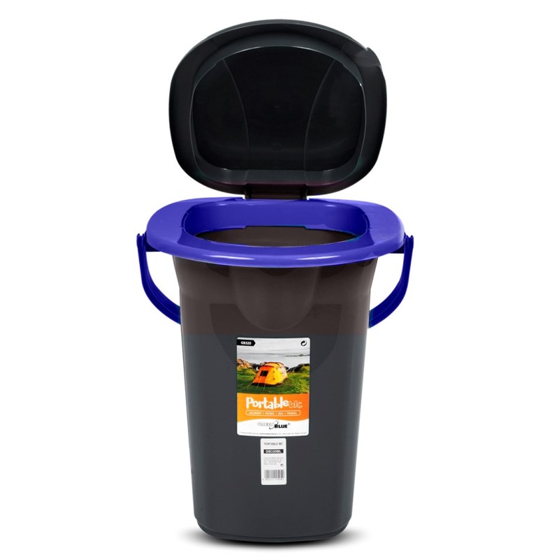 GreenBlue GB320BB Portable Travel Toilet Bucket 19L max. 130kg GreenBlue GB320BB Portable Travel Toilet Bucket 19L max. 130kg