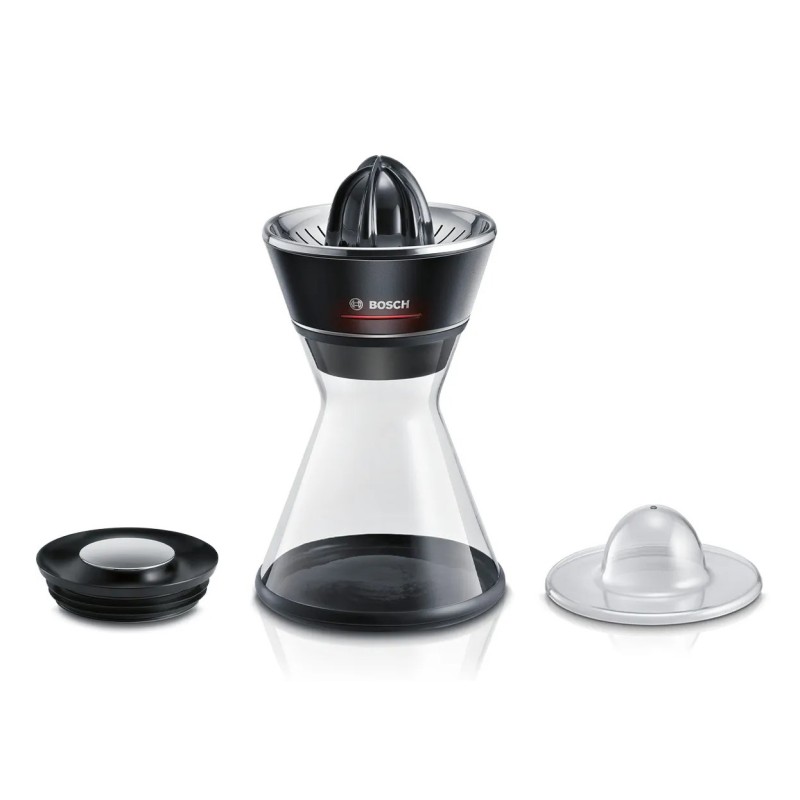 Bosch MCP72GPB citrus press Plastic, Stainless steel Black, Transparent Bosch MCP72GPB citrus press Plastic, Stainless steel Black, Transparent