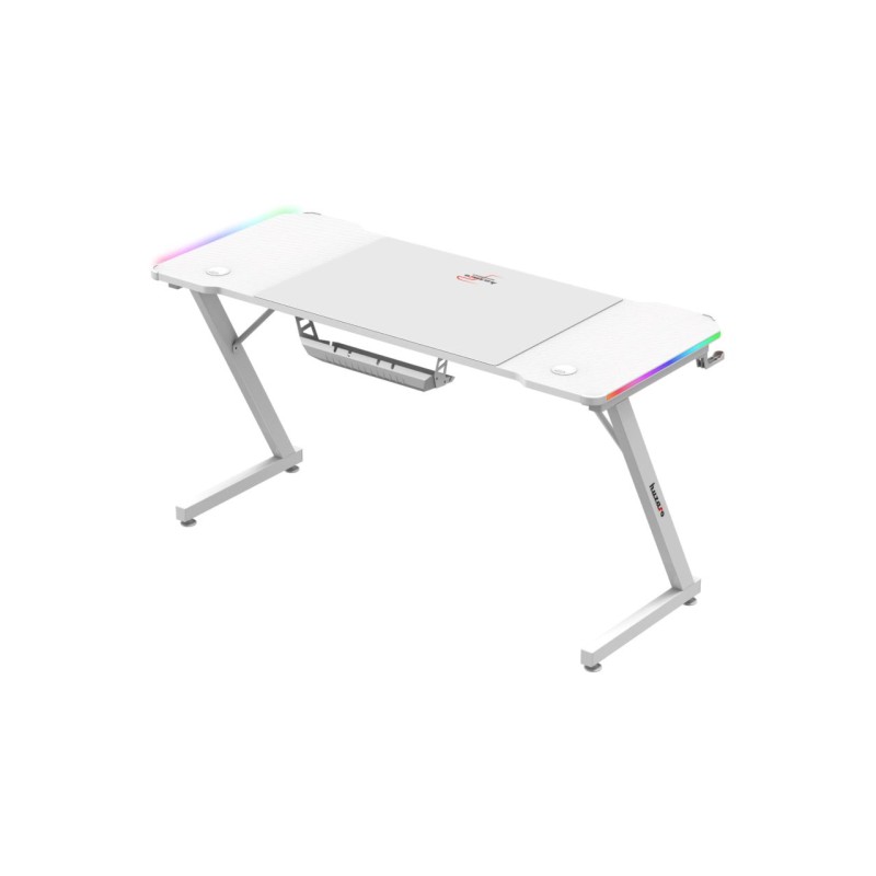 Huzaro Hero 3.3 White RGB - gaming table Huzaro Hero 3.3 White RGB - gaming table