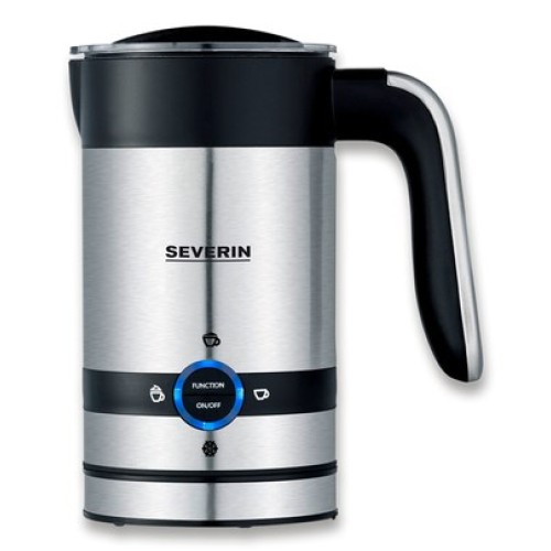 Severin SM 3584 milk frother/warmer Automatic Black, Stainless steel