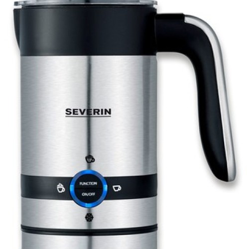 Severin SM 3584 milk frother/warmer Automatic Black, Stainless steel