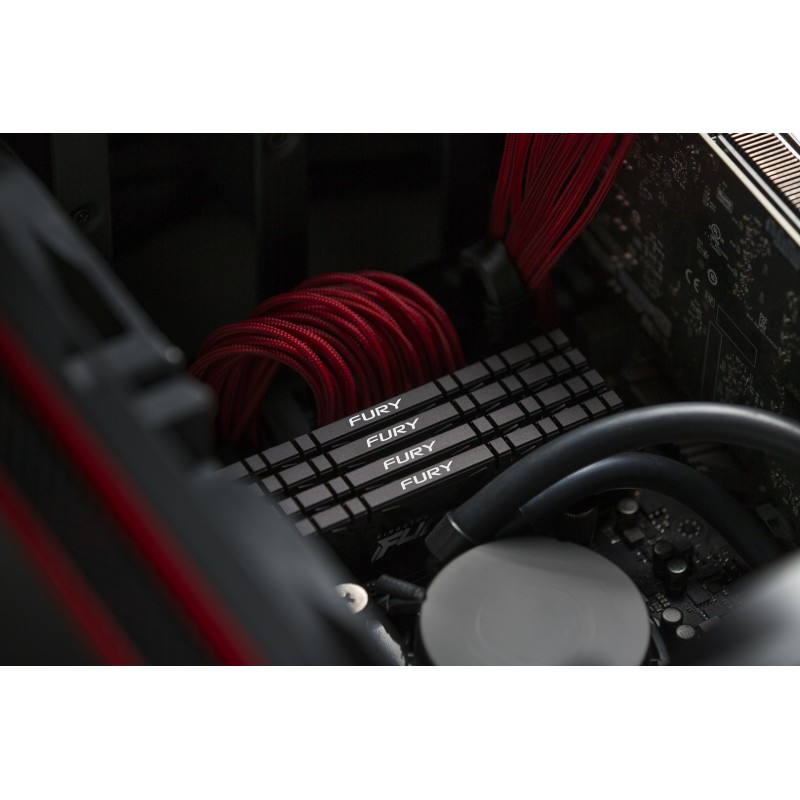 Kingston Technology FURY 16GB 3600MT/s DDR4 CL16 DIMM 1Gx8 Renegade Black