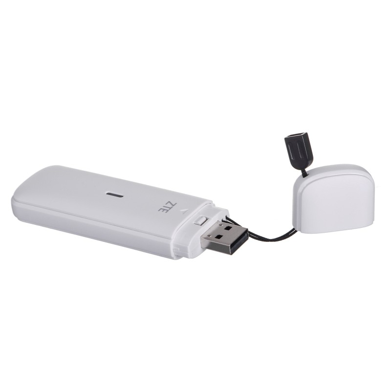 Huawei ZTE MF833U1 Cellular network modem USB Stick (4G/LTE) 150Mbps White Huawei ZTE MF833U1 Cellular network modem USB Stick (4G/LTE) 150Mbps White