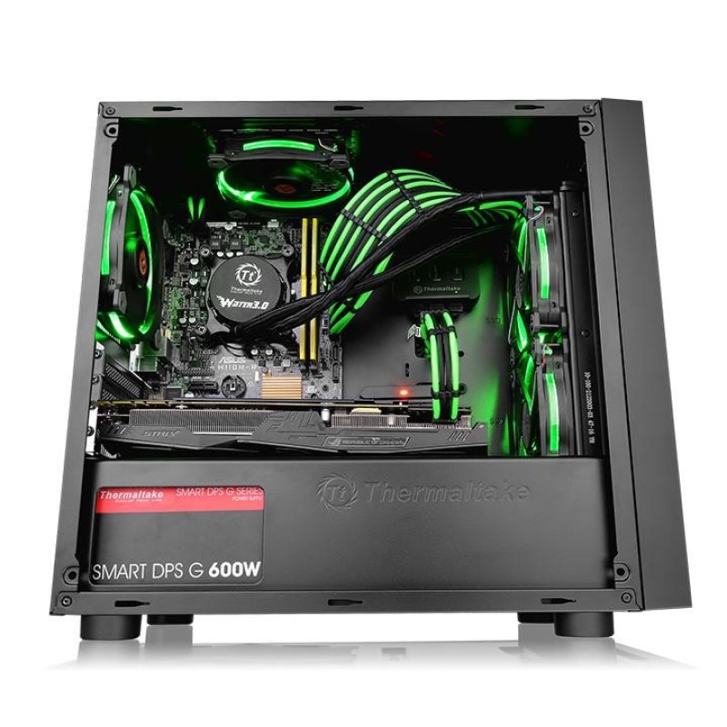 Thermaltake Versa H17 Window Micro-Tower Black Thermaltake Versa H17 Window Micro-Tower Black