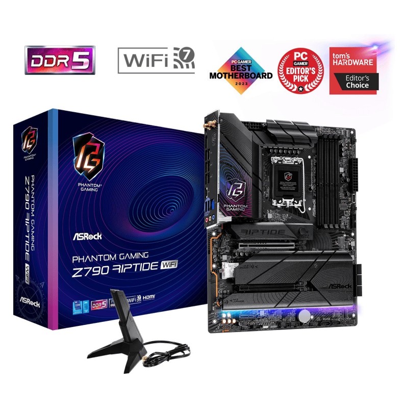 ASRock Z890 Riptide WiFi Motherboard ASRock Z890 Riptide WiFi Motherboard