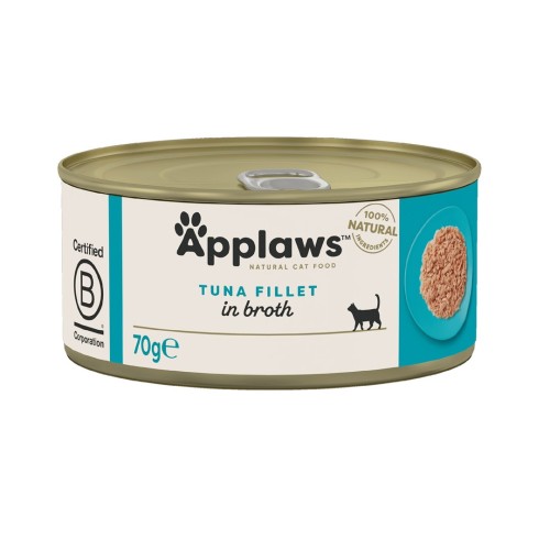 APPLAWS Natural Cat Food Tuna fillet - wet cat food - 70g
