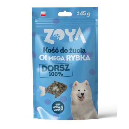 ZOYA Chewing bone Fish - dog treat - 55g ZOYA Chewing bone Fish - dog treat - 55g