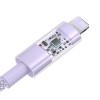 Baseus Gem USB to IP 2.4A fast charging cable 2 m Purple Baseus Gem USB to IP 2.4A fast charging cable 2 m Purple