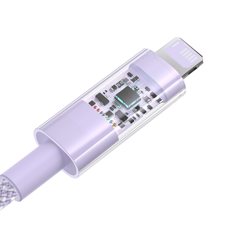 Baseus Gem USB to IP 2.4A fast charging cable 2 m Purple Baseus Gem USB to IP 2.4A fast charging cable 2 m Purple