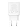Baseus P10111404213-00 Cube USB-C / USB-A 30W mains charger White Baseus P10111404213-00 Cube USB-C / USB-A 30W mains charger White