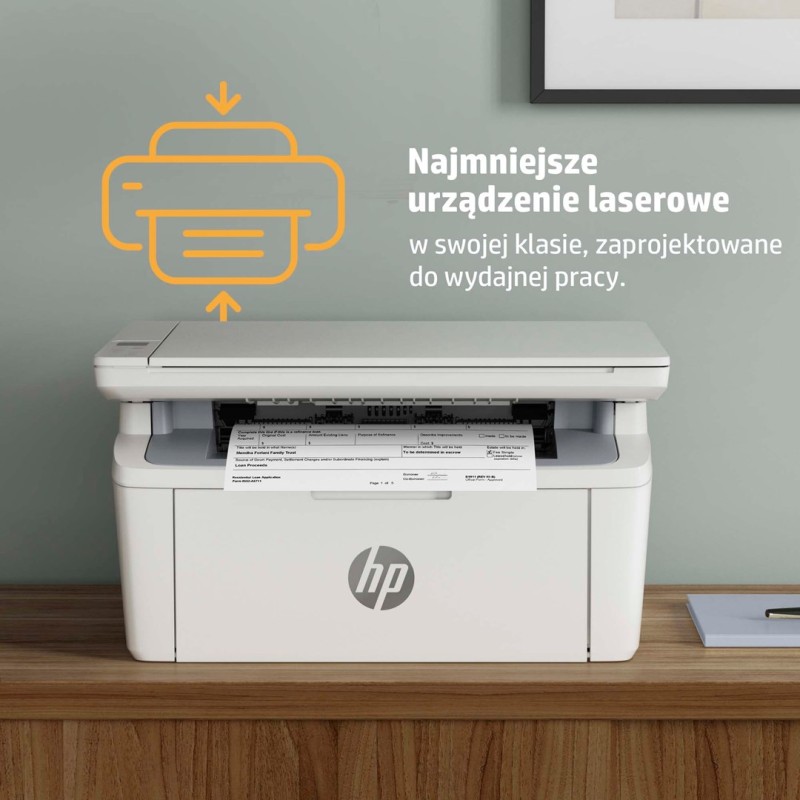 HP LaserJet MFP M140w Printer, Black and white, Printer for Small office, Print, copy, scan, Scan to email; Scan to PDF; Compact Size HP LaserJet MFP M140w Printer, Black and white, Printer for Small office, Print, copy, scan, Scan to email; Scan to PDF; Compact Size