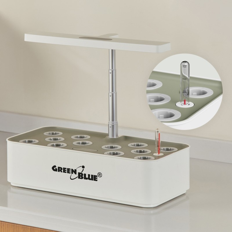 GreenBlue Intelligent Indoor Plant Growing System, SMART pot, 4L capacity, for 12 plants, full spectrum LEDs, GB133 GreenBlue Intelligent Indoor Plant Growing System, SMART pot, 4L capacity, for 12 plants, full spectrum LEDs, GB133