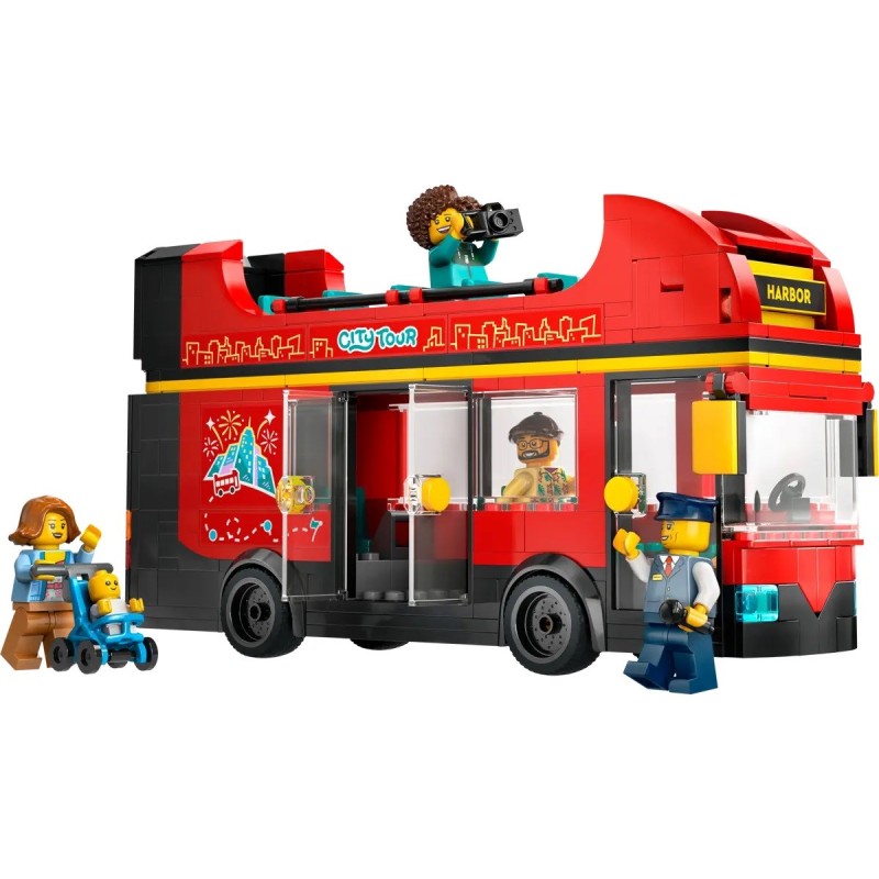 LEGO CITY 60407 Red Double-Decker Sightseeing Bus LEGO CITY 60407 Red Double-Decker Sightseeing Bus