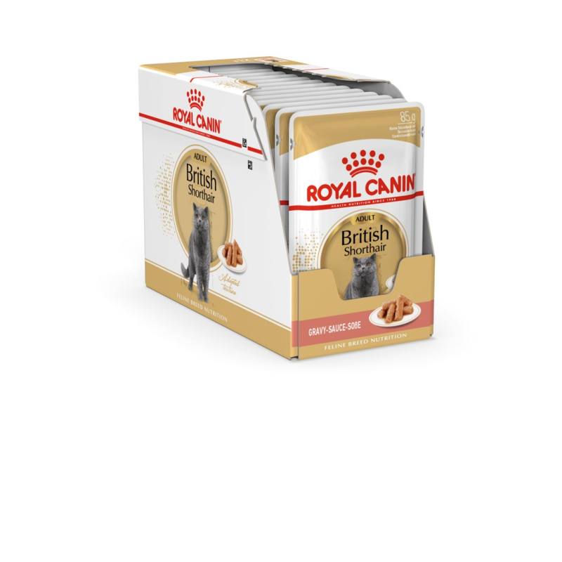 ROYAL CANIN British Shorthair packet 12x85g ROYAL CANIN British Shorthair packet 12x85g