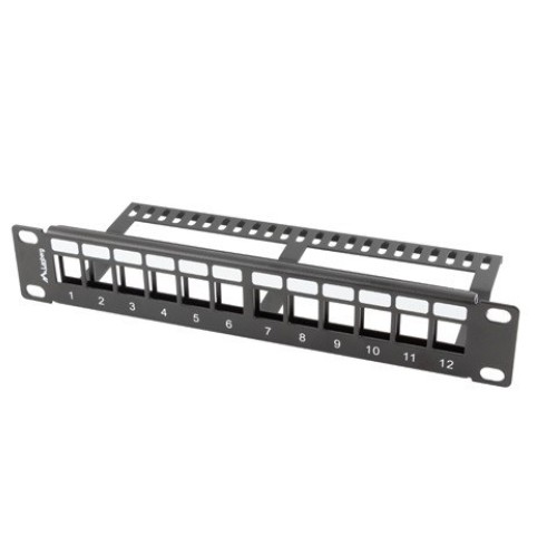 LANBERG PATCH PANEL BLANK 12 PORT 1U 10 LANBERG PATCH PANEL BLANK 12 PORT 1U 10