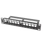 LANBERG PATCH PANEL BLANK 12 PORT 1U 10