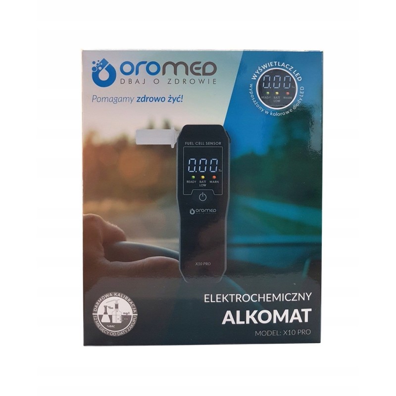 Breathalyzer OroMed X10 PRO Breathalyzer OroMed X10 PRO