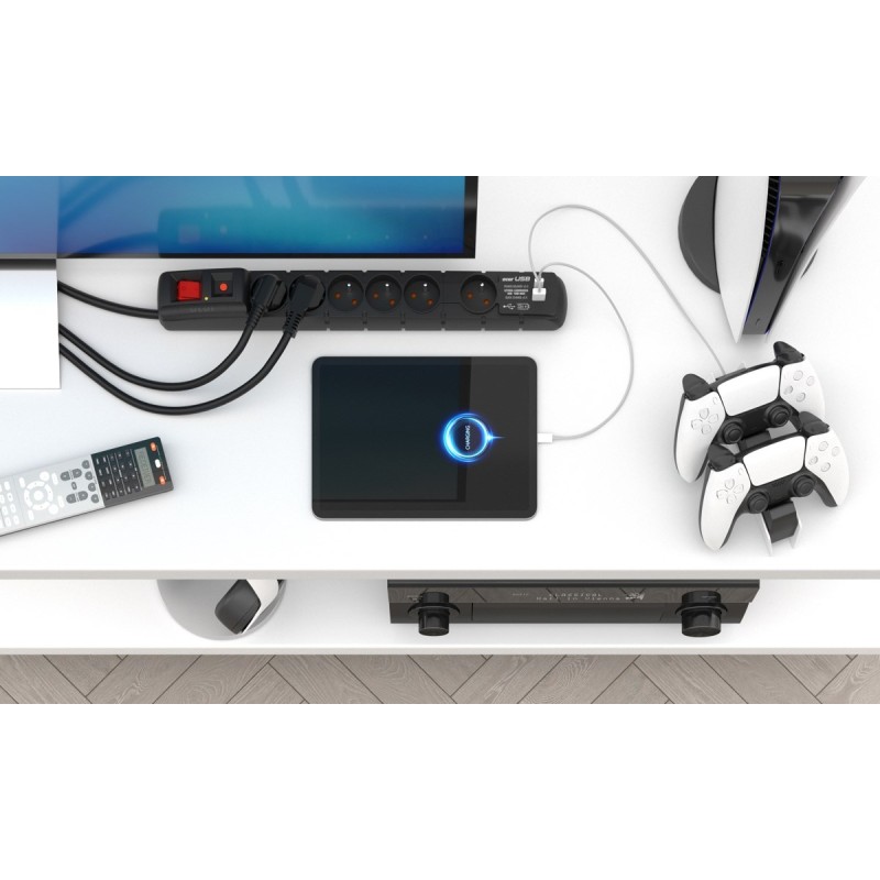 Listwa zasilająca Acar S8 FA RACK (3m ; czarny) Listwa zasilająca Acar S8 FA RACK (3m ; czarny)