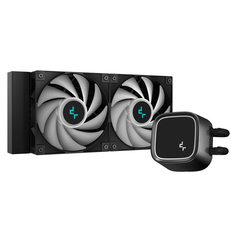 DeepCool LE520 Processor All-in-one liquid cooler 12 cm Black 1 pc(s) DeepCool LE520 Processor All-in-one liquid cooler 12 cm Black 1 pc(s)