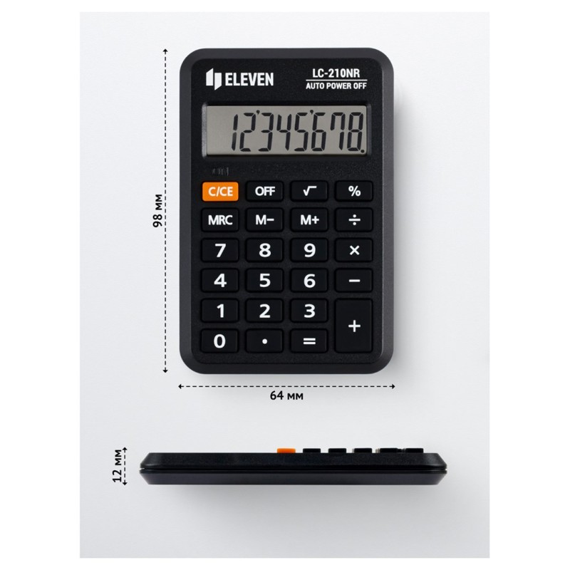 Eleven LC-210NR pocket calculator