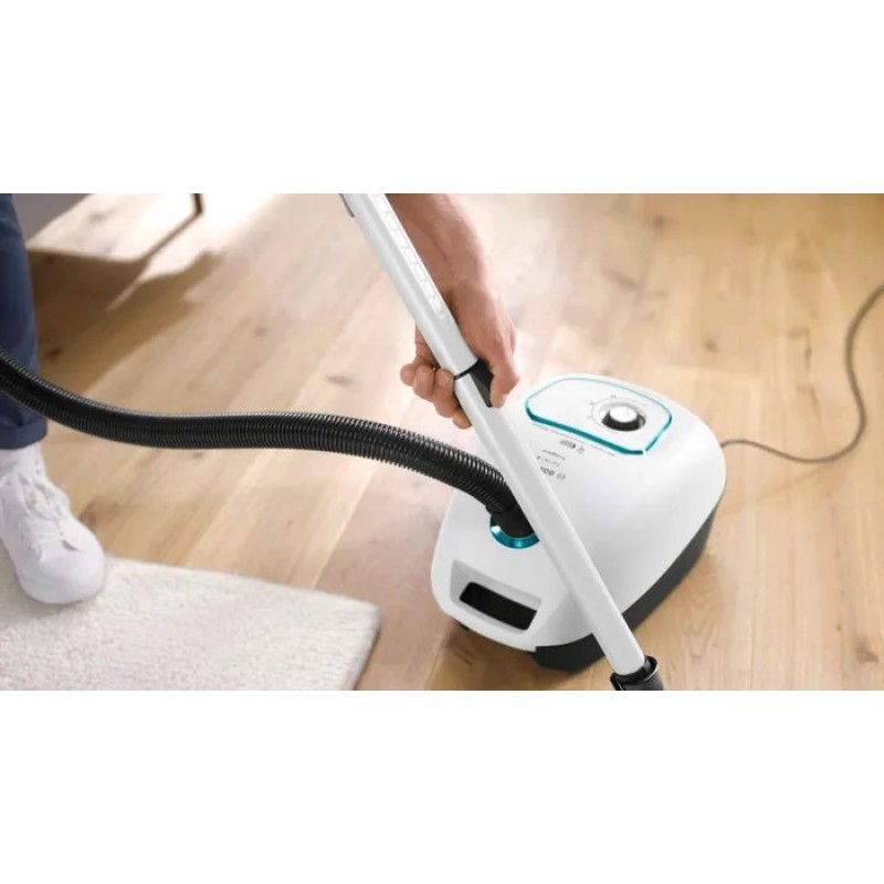 Bosch Serie 4 BGB41HYG1H 600 W white bagged vacuum cleaner Bosch Serie 4 BGB41HYG1H 600 W white bagged vacuum cleaner