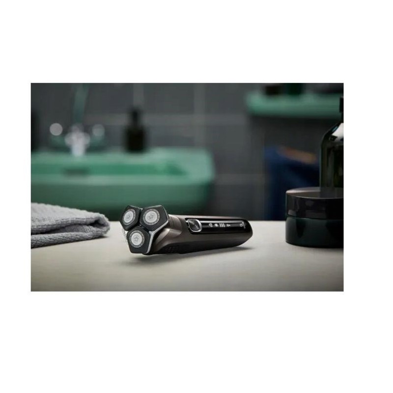 Men's electric shaver, brown + case, Philips 5000 series S5886/38