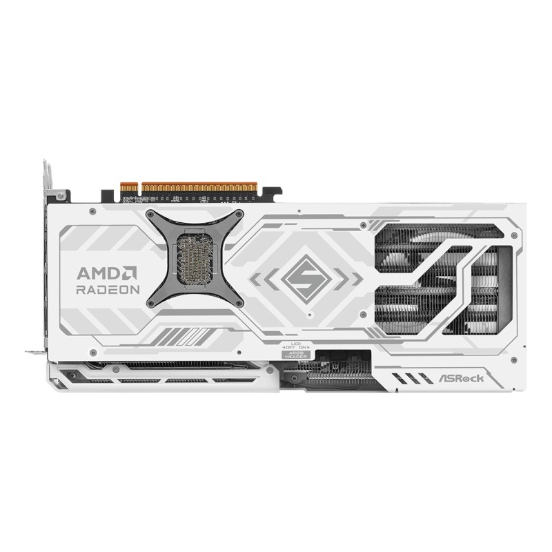 ASRock Steel Legend Radeon RX 9070 XT 16 GB graphics card ASRock Steel Legend Radeon RX 9070 XT 16 GB graphics card