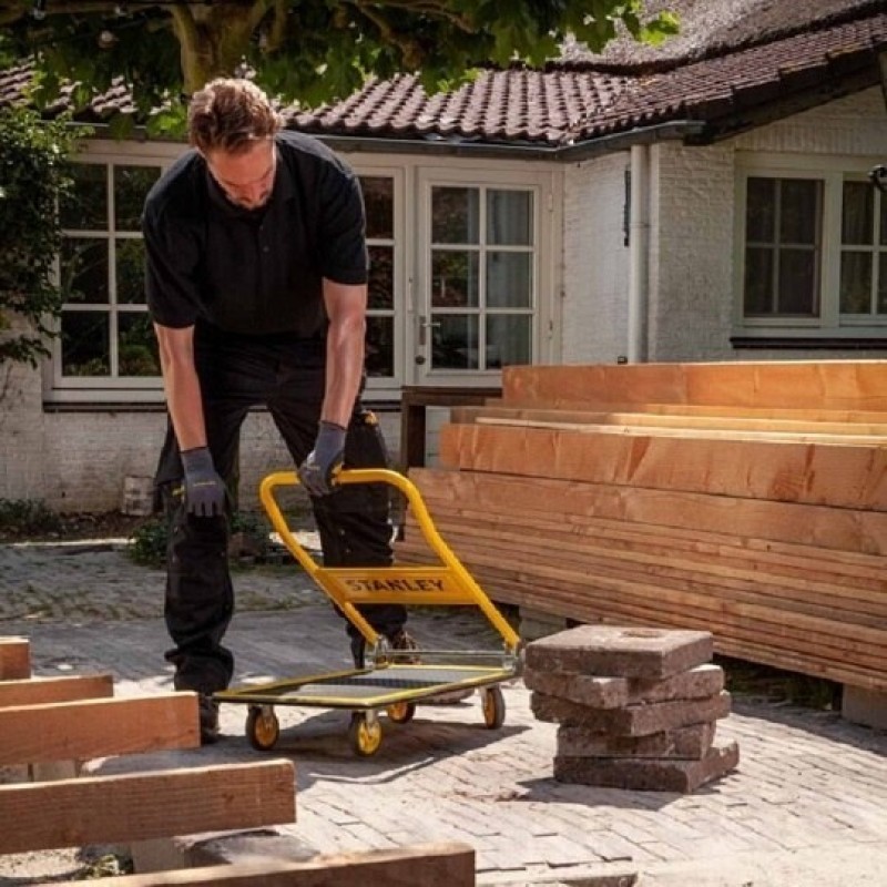 Steel platform trolley 150kg bearing wheels STANLEY SXWT-PC527 Steel platform trolley 150kg bearing wheels STANLEY SXWT-PC527