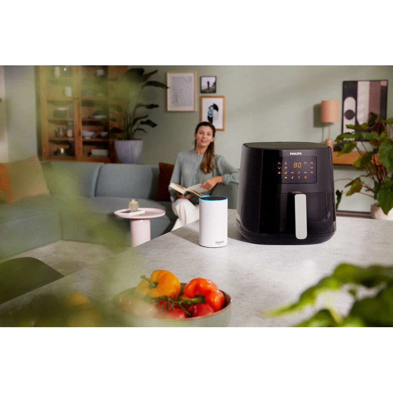 Philips Essential HD9280/70 fryer Single 6.2 L 2000 W Deep fryer Black, Silver Philips Essential HD9280/70 fryer Single 6.2 L 2000 W Deep fryer Black, Silver