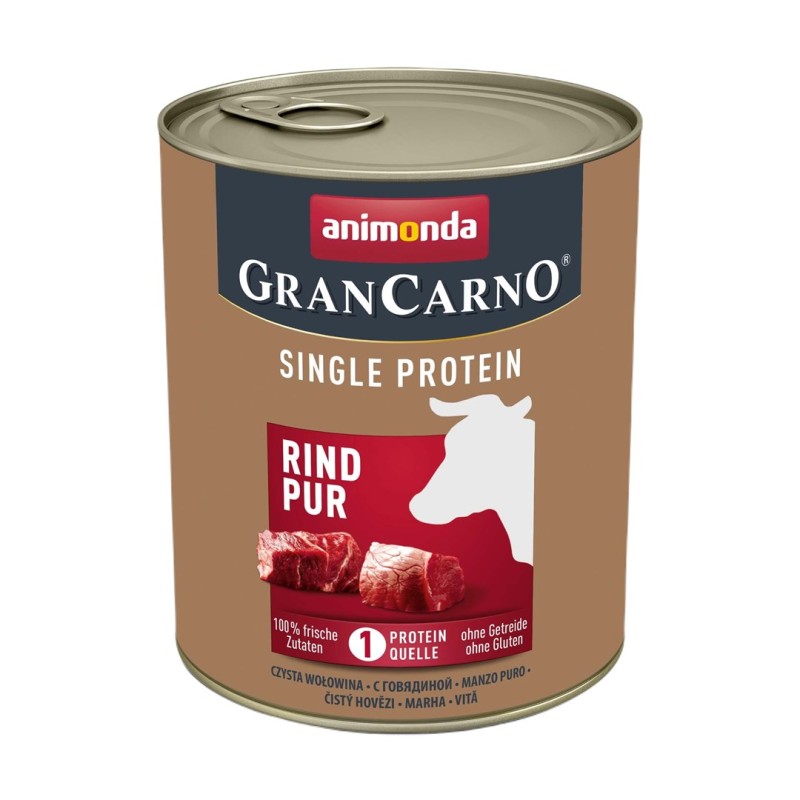 ANIMONDA GranCarno Single Protein flavor: beef - 800g can ANIMONDA GranCarno Single Protein flavor: beef - 800g can
