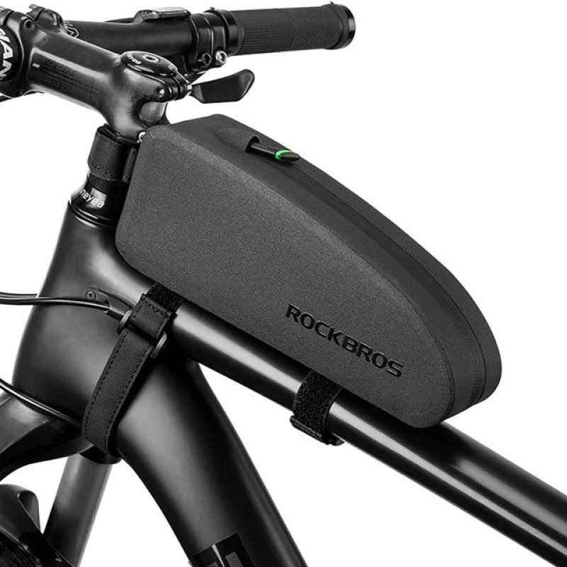 Rockbros AS-019-1 Bike frame bag Waterproof 1.6l Black Rockbros AS-019-1 Bike frame bag Waterproof 1.6l Black