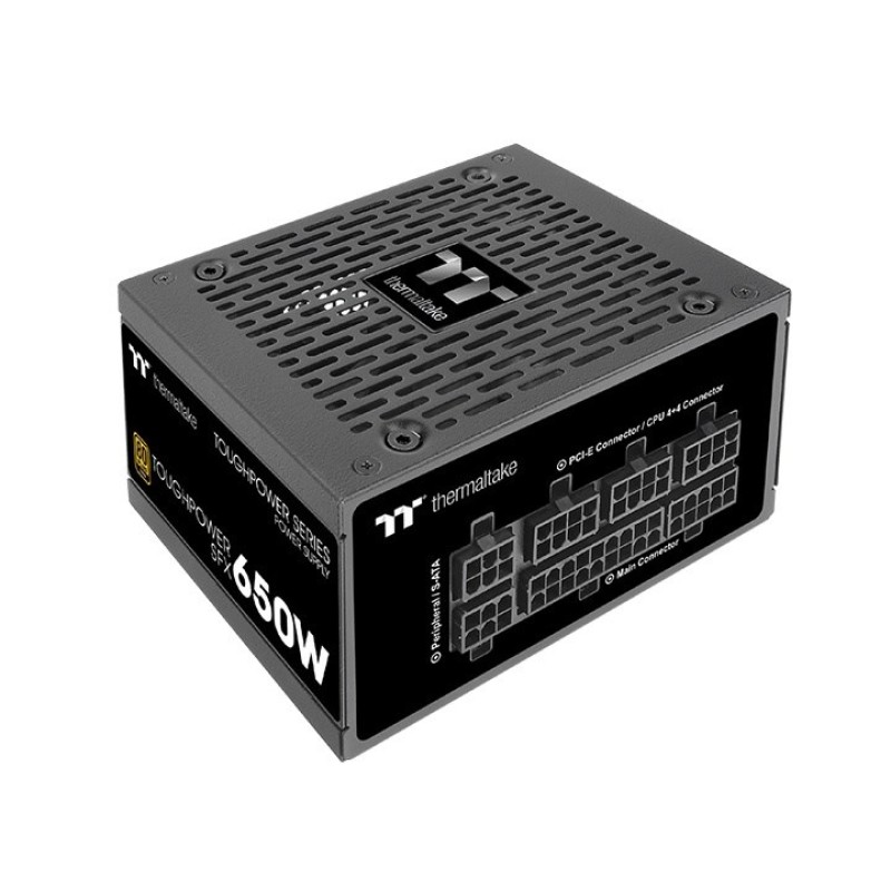 Thermaltake Toughpower SFX 650W Gold power supply unit 20+4 pin ATX Black Thermaltake Toughpower SFX 650W Gold power supply unit 20+4 pin ATX Black