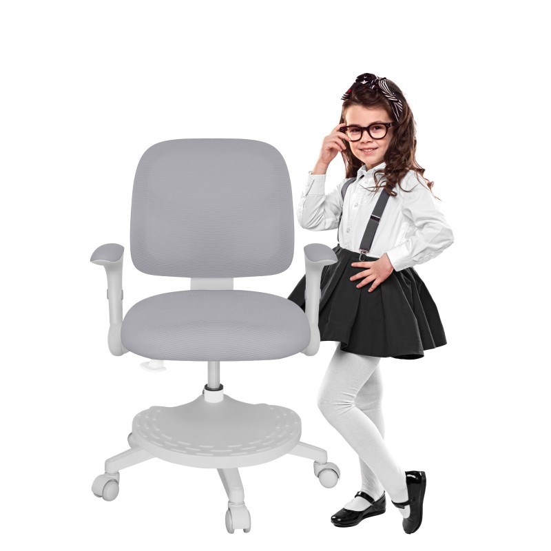 Junior 5.0 Grey swivel chair