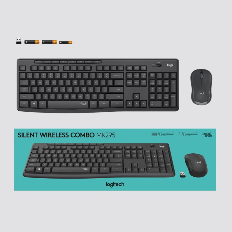 Logitech MK295 Silent Wireless Combo Logitech MK295 Silent Wireless Combo