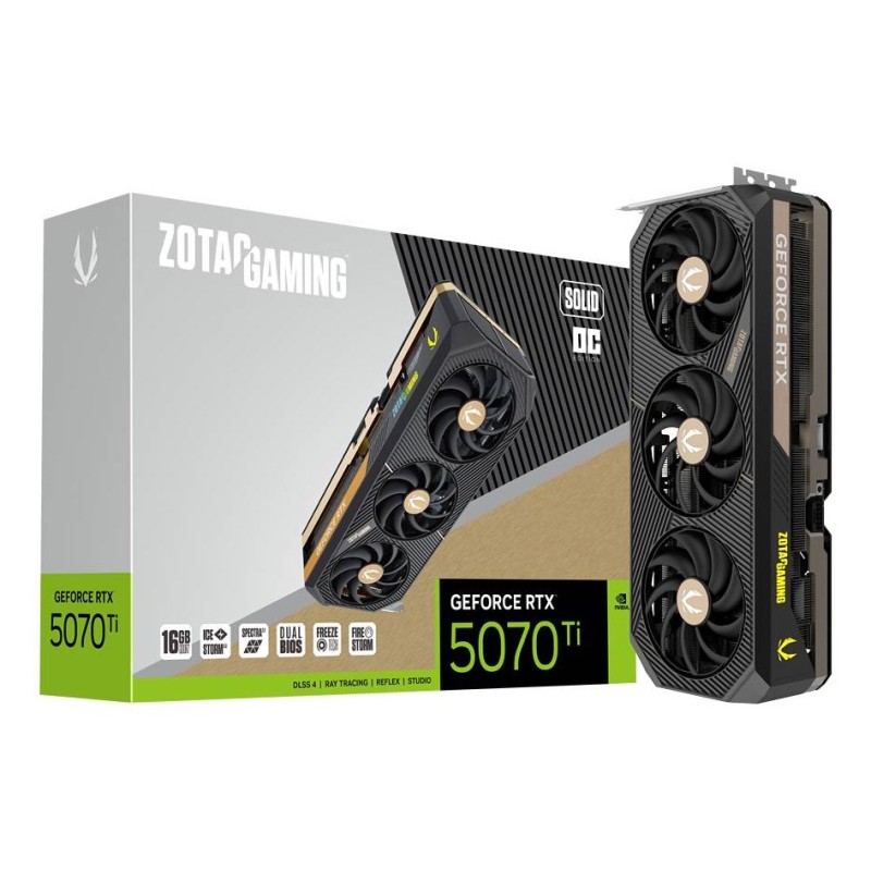 Karta graficzna ZOTAC GAMING GeForce RTX 5070 Ti 16GB AMP Extreme INFINITY Karta graficzna ZOTAC GAMING GeForce RTX 5070 Ti 16GB AMP Extreme INFINITY