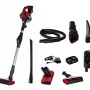 Bosch BBS711ANM stick vacuum/electric broom Bagless 0.3 L Black, Red, Stainless steel