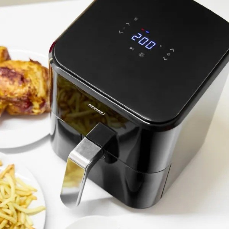 MPM MFR-11 Air Fryer Single Stand-alone 1400 W Black
