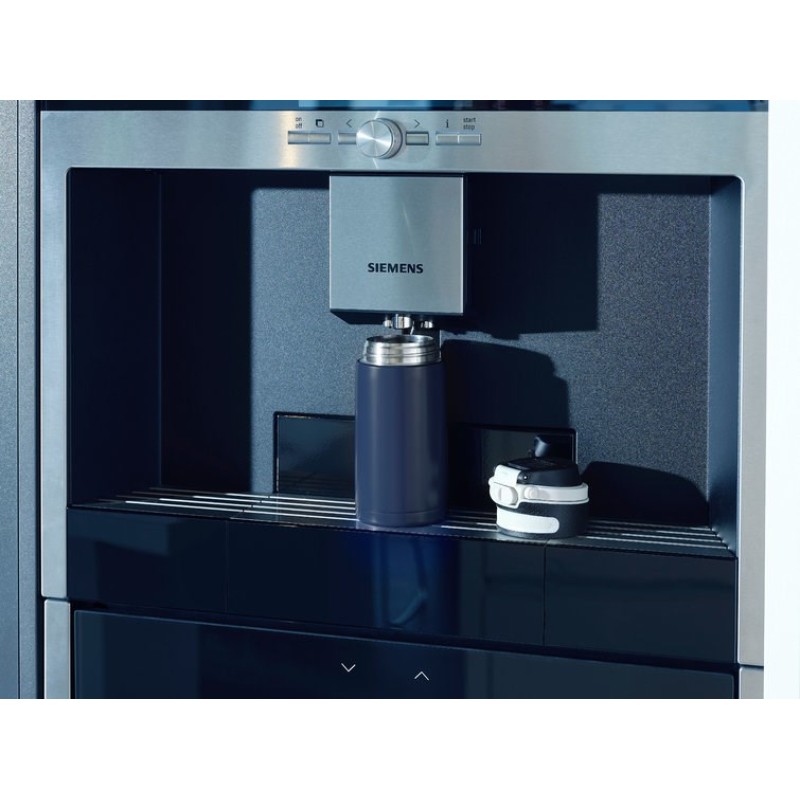 Leifheit 03247 travel mug 350 ml Black, Blue Stainless steel Leifheit 03247 travel mug 350 ml Black, Blue Stainless steel