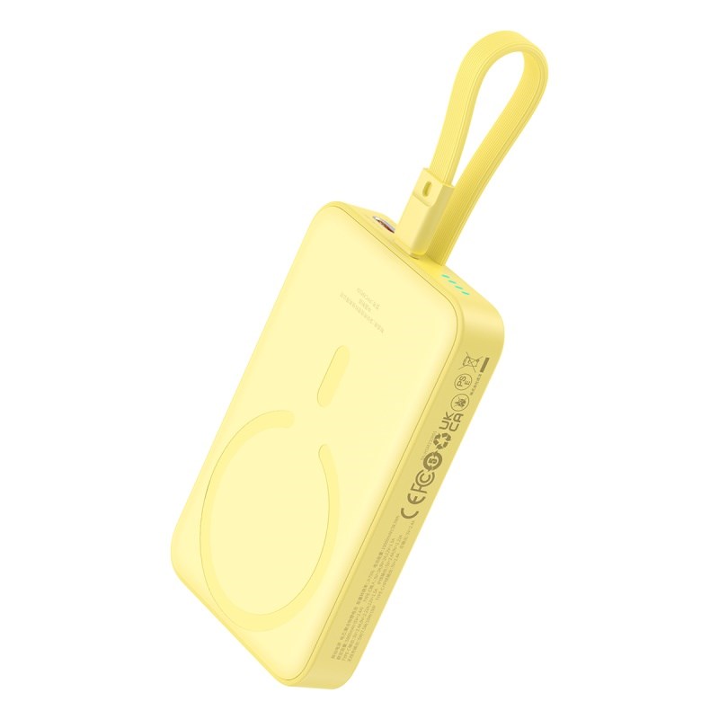 Baseus P10022109Y23-00 Lithium polymer (LiPo) power bank 10000 mAh Wireless charging Yellow Baseus P10022109Y23-00 Lithium polymer (LiPo) power bank 10000 mAh Wireless charging Yellow