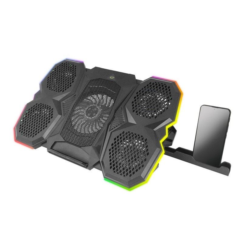 Esperanza EGC107 notebook cooling pad 2600 RPM Black Esperanza EGC107 notebook cooling pad 2600 RPM Black