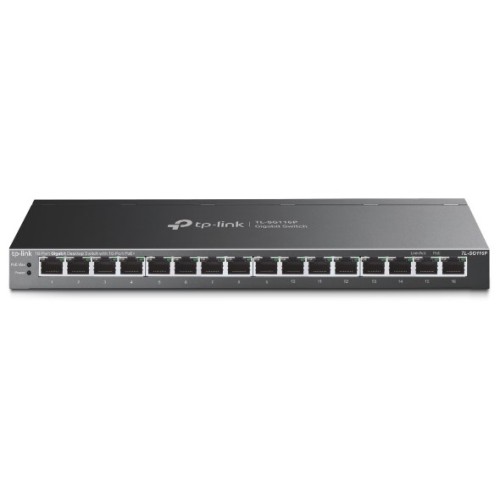 TP-Link 16-Port Gigabit Desktop Switch with 16-Port PoE+ TP-Link 16-Port Gigabit Desktop Switch with 16-Port PoE+