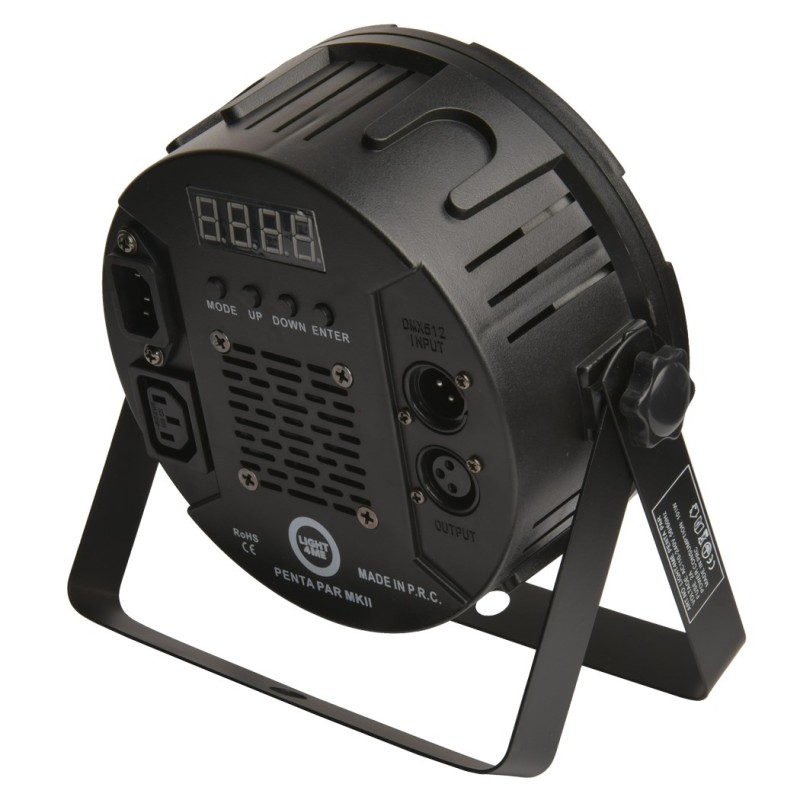 LIGHT4ME PENTA PAR 8x12W MKII RGBWA- RGB LED spotlight