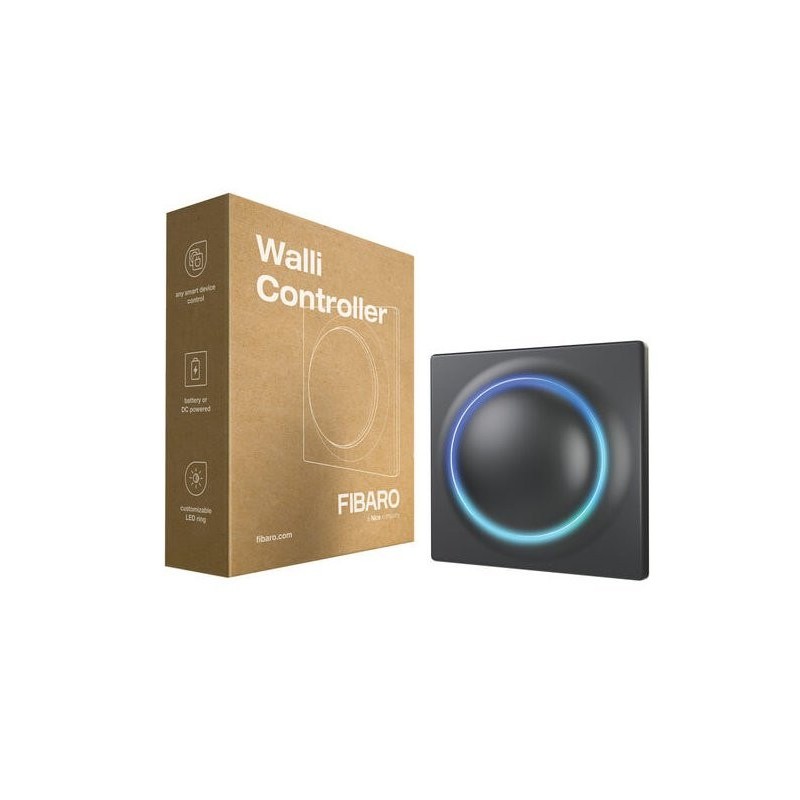 Fibaro FGWCEU-201-1-8 smart home light controller Wireless Black Fibaro FGWCEU-201-1-8 smart home light controller Wireless Black