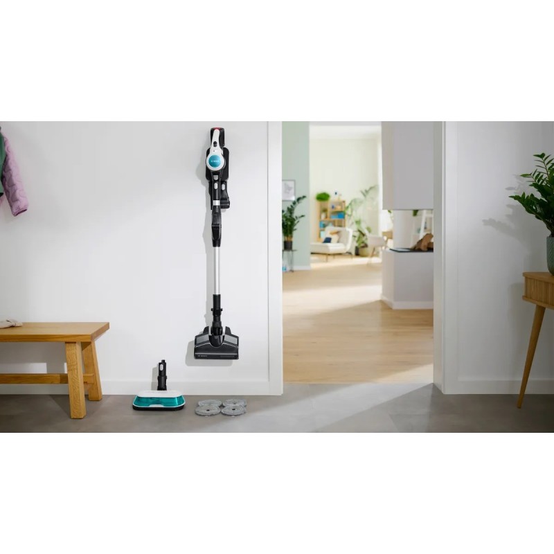 Cordless 2-in-1 hoover, vacuuming and mopping Unlimited 7 ProHygienic Aqua White Cordless 2-in-1 hoover, vacuuming and mopping Unlimited 7 ProHygienic Aqua White