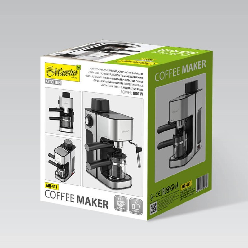 Flask coffee maker 800W MAESTRO MR-411 Flask coffee maker 800W MAESTRO MR-411