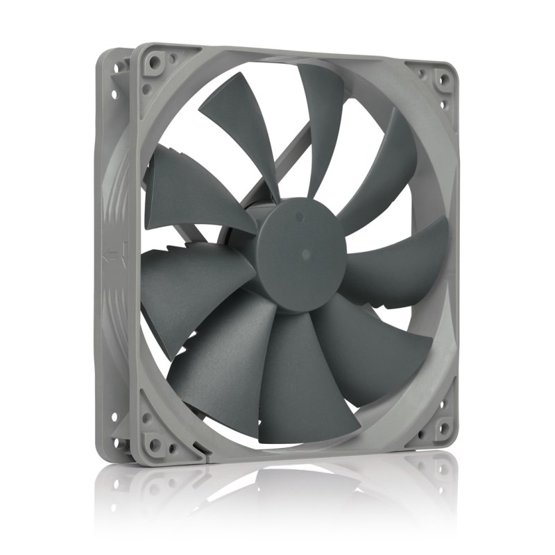 Noctua NF-P14S REDUX-1200 PWM computer cooling system Computer case Fan 14 cm Grey