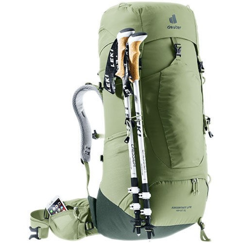 Deuter Aircontact Lite 45+10 SL Women's hiking backpack Black Deuter Aircontact Lite 45+10 SL Women's hiking backpack Black